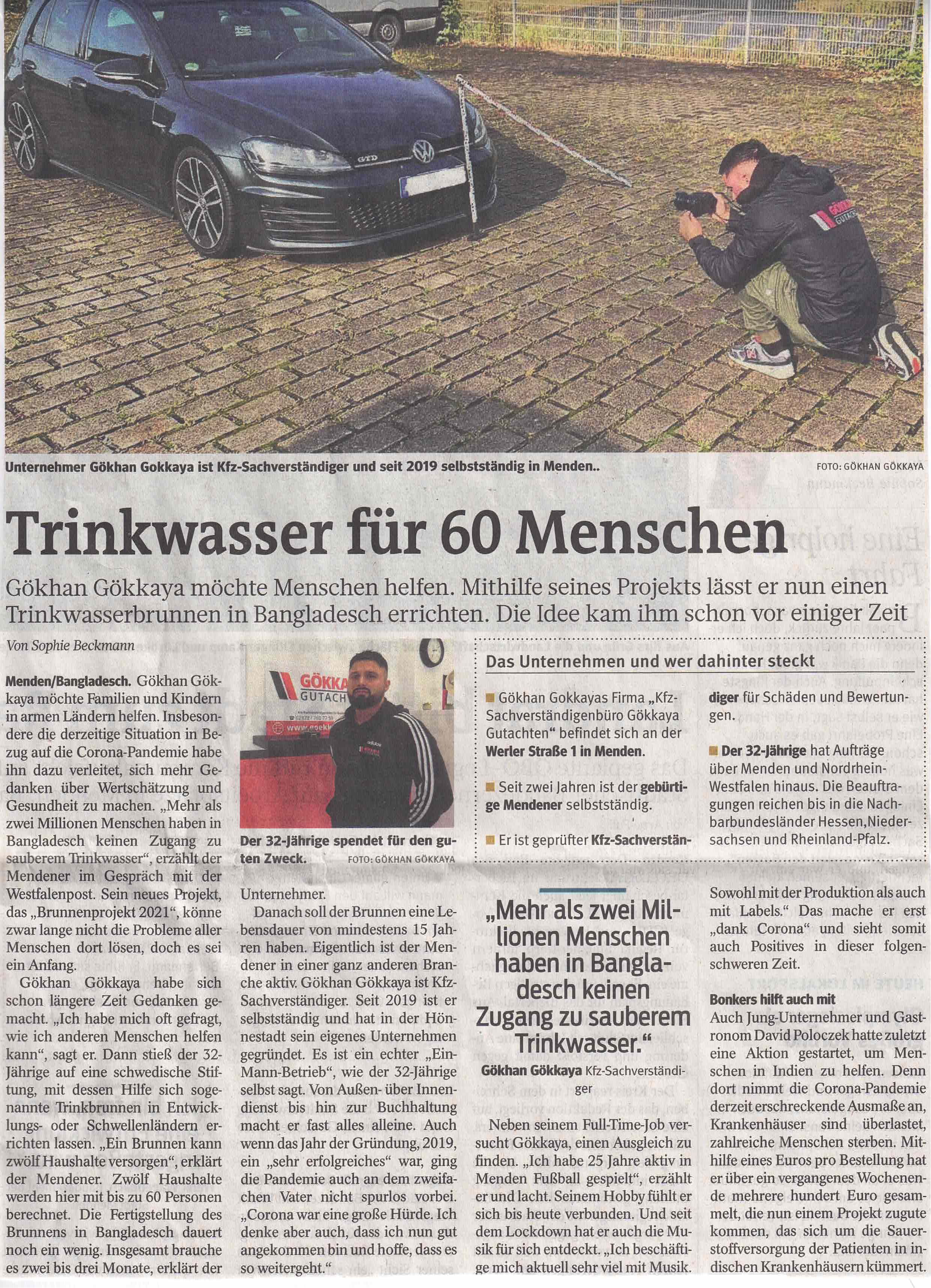 Zeitungsartikel 1